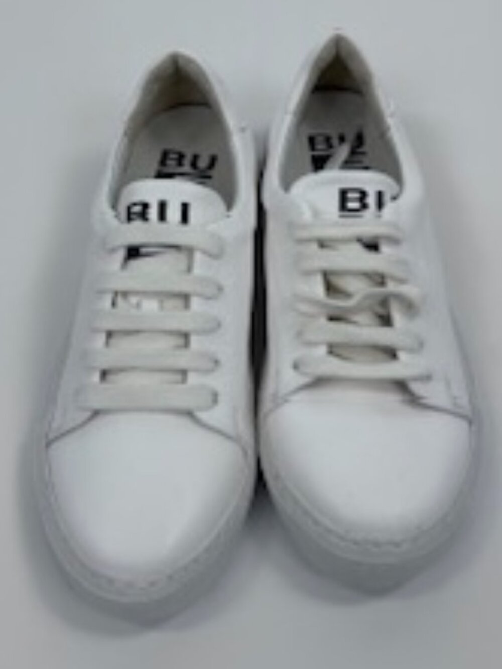 BUENO White Leather Sneakers EU 37 Casual Minimal Shoes